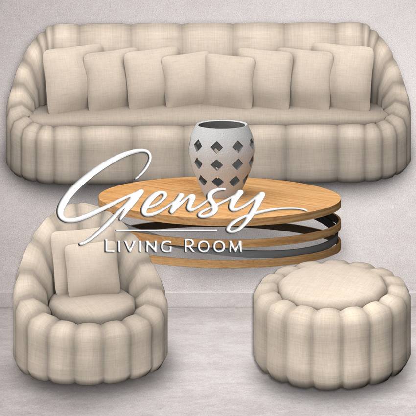 Jomsims Gensy living room