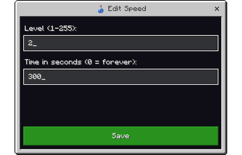 Effects Menu — Minecraft Bedrock addon, screenshot 7