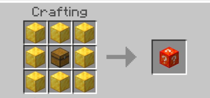 Lucky Block mcpe