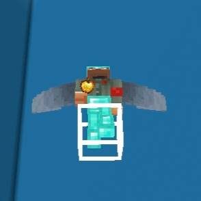 Elytra mace bot flying towards me (v1.1)