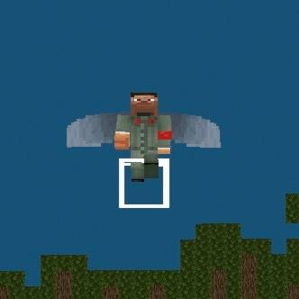 Elytra aim practice bot gliding with elytra (v1.1)