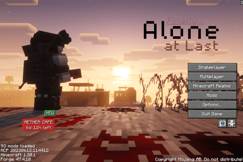 Picture of mod menu