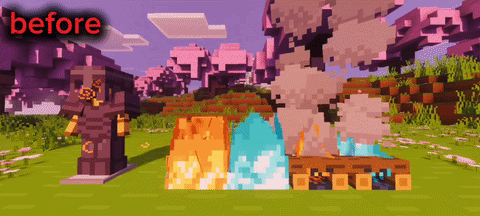 Low Fire and Transparent Particles Showcase