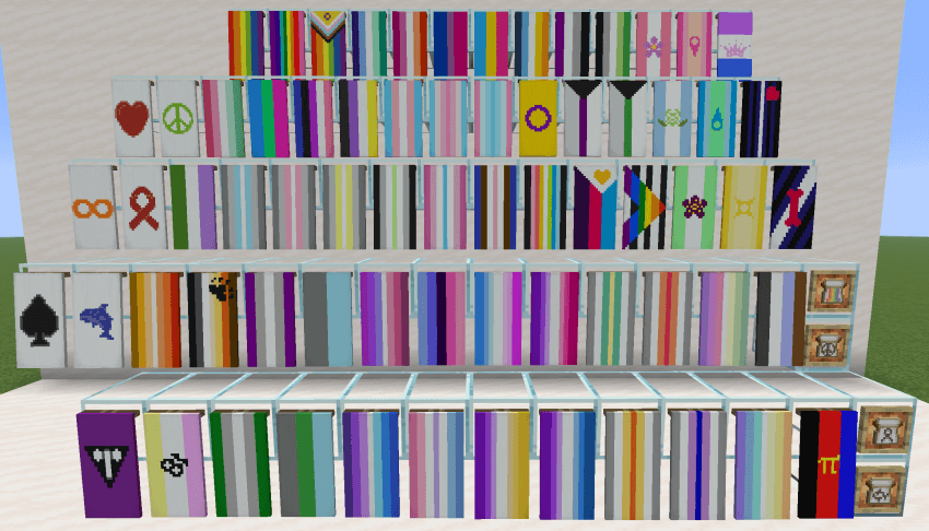 C Pattern Minecraft Pride Banner Patterns - Minecraft Data Packs - CurseForge