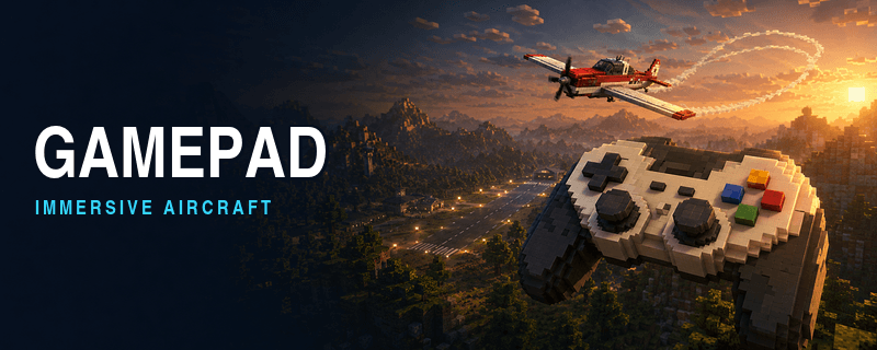 Gamepad for Immersive Aircraft