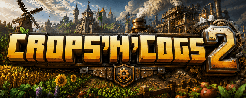 Crops'n'Cogs 2 - Main Banner
