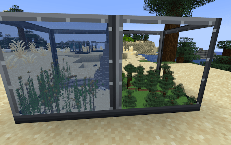 Generated Cold Ocean and Taiga