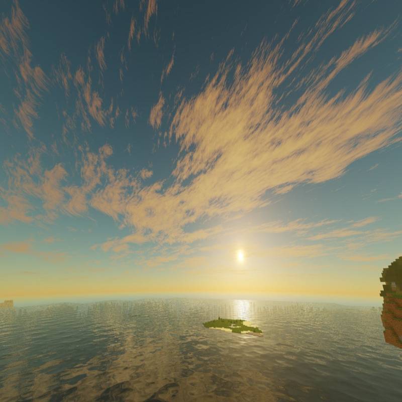 water sunset