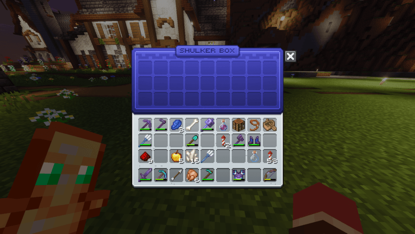 Blue Shulker box