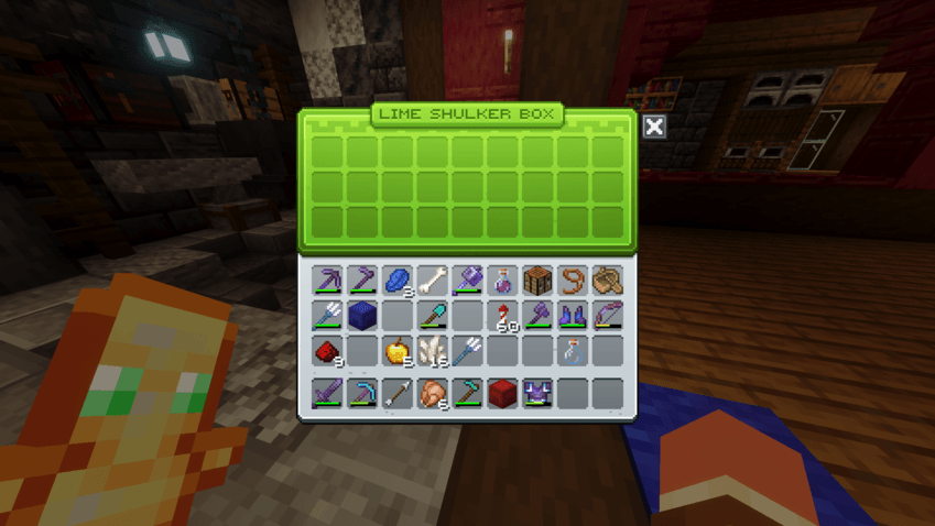 Green shulker box