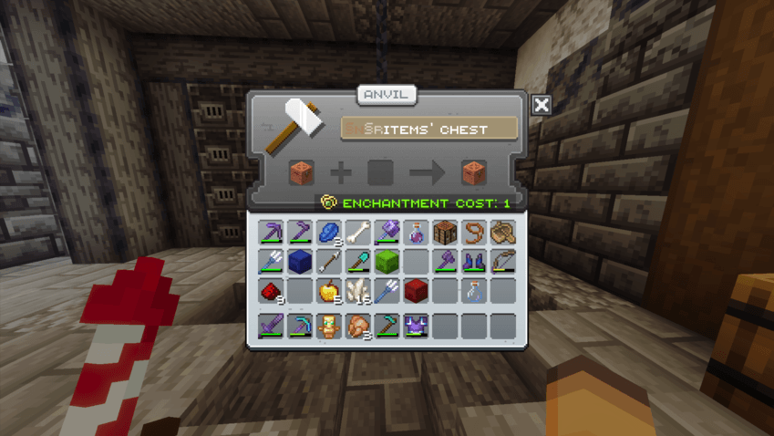 How to rename a copper chest properly