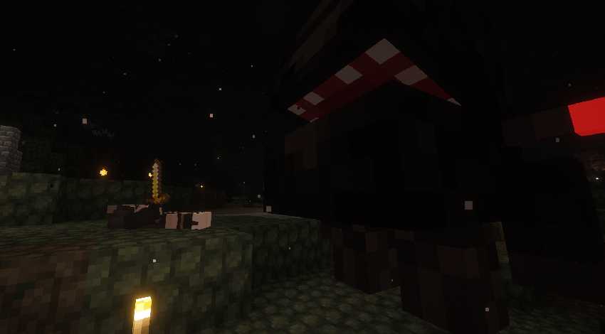 The Awakened Muncher above a corpse