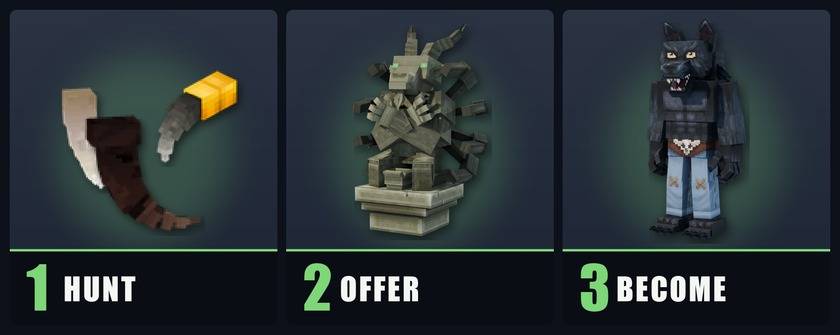 Hunt, offer, become