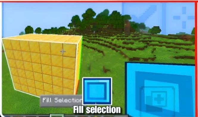 Fill selection