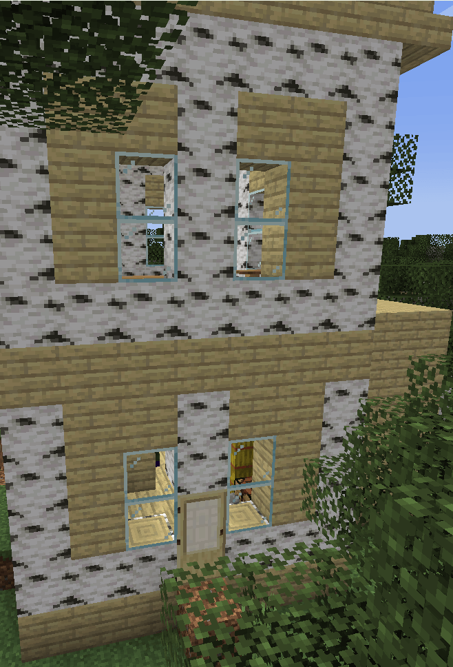 A random house building generated