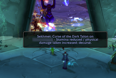 Sekhmet decurse warning