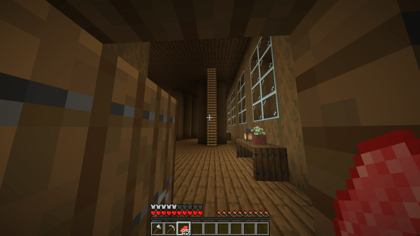 The inside