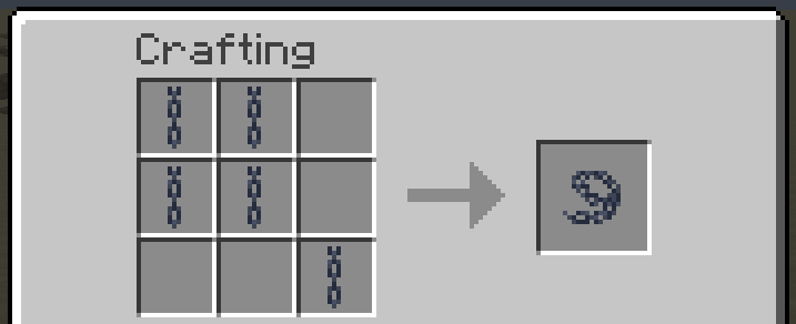 Crafting recipe