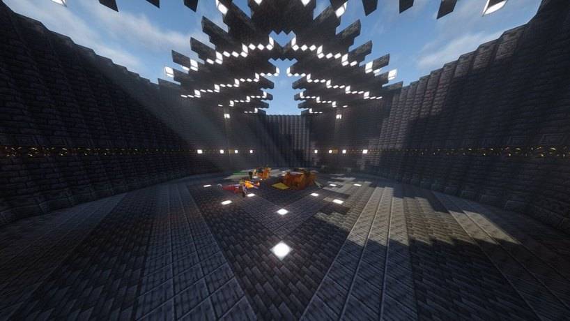 A boss arena