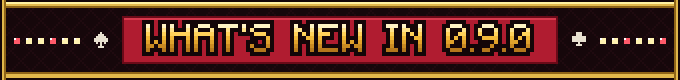 What's new in 0.9.0