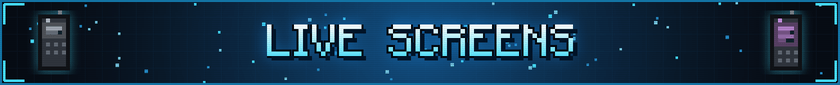 Live screens