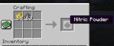 Nitric Powder Recipe