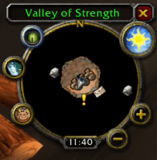 Use the minimap button to enable/disable or show default bags