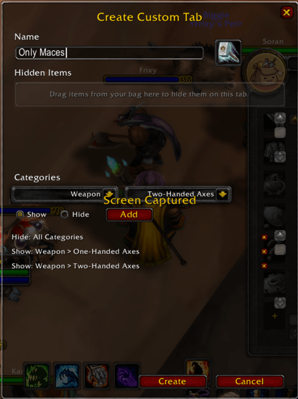 Create your own custom tabs