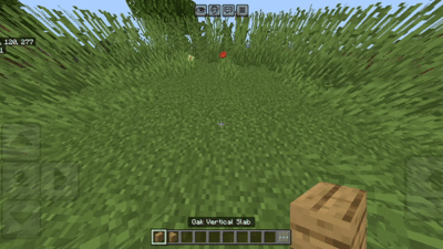 PG's Vertical Slab and Stairs — Minecraft Bedrock addon, screenshot 1