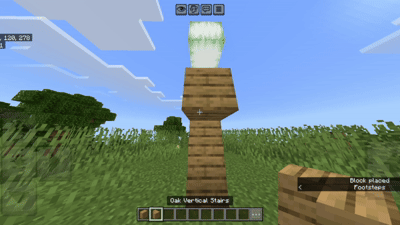 PG's Vertical Slab and Stairs — Minecraft Bedrock addon, screenshot 5