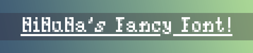 NiNuNa’s Fancy Font Header
