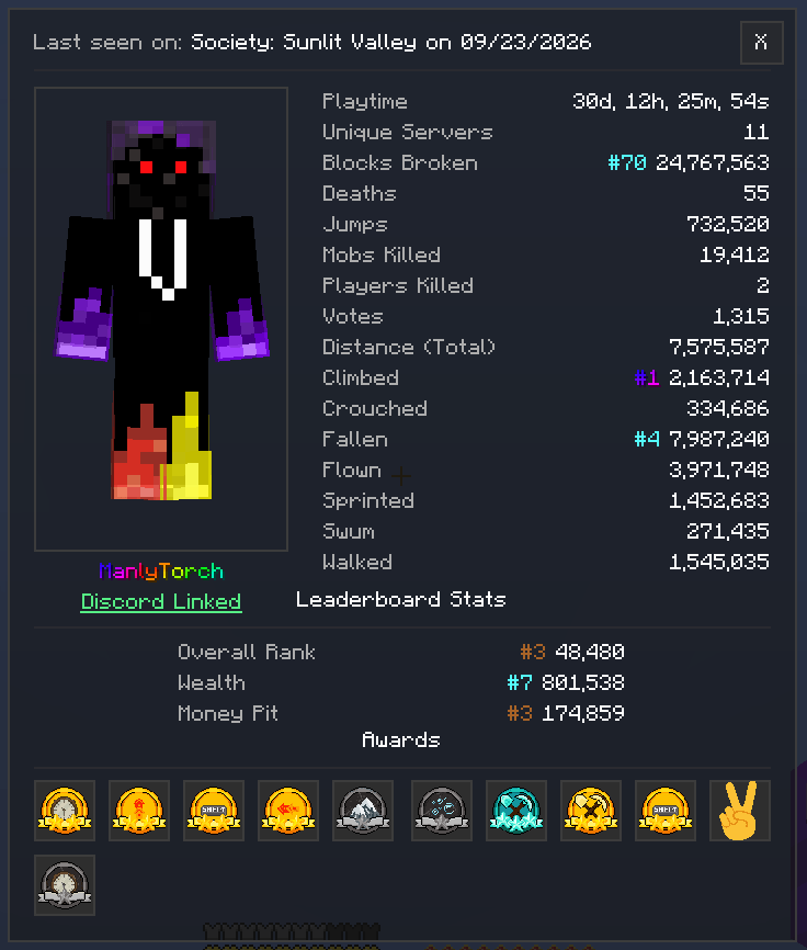 Stats Window