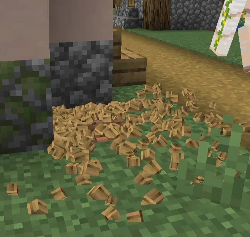 ParticlesFX — Minecraft Bedrock texture pack, screenshot 1