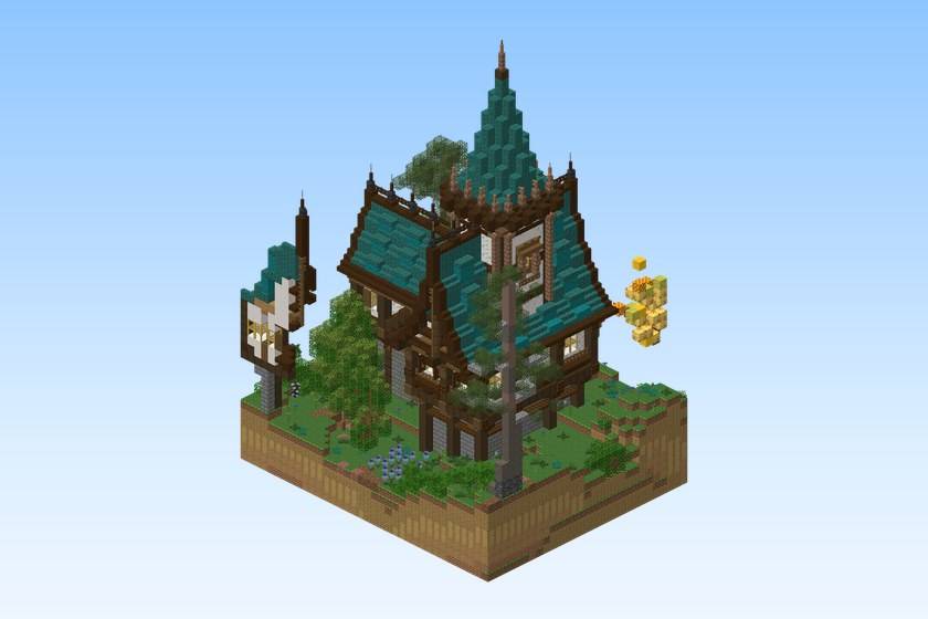 Medieval Garden Manor