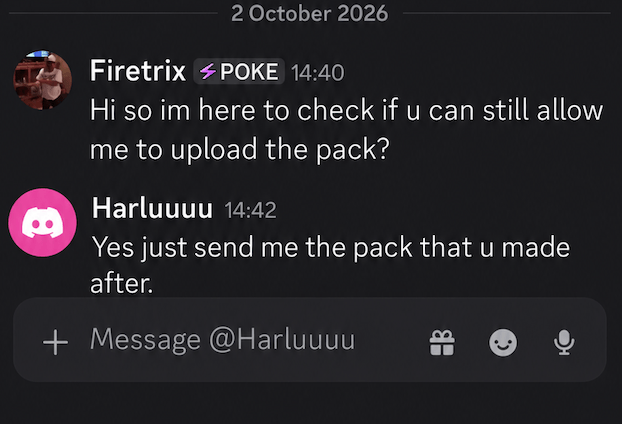 Harluuu Texture Packs Port — Minecraft Bedrock texture pack, screenshot 1
