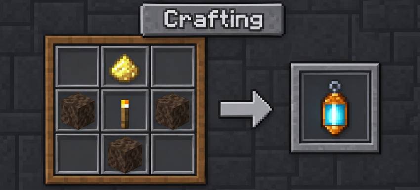 Soul Lamp Charm crafting recipe