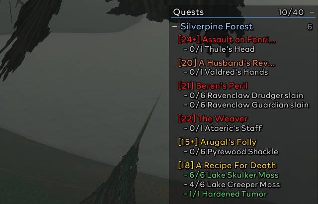 Quest Tracker Grouped by Zone