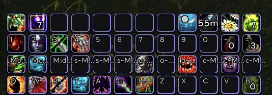 Rounded Action Bars in Class Color