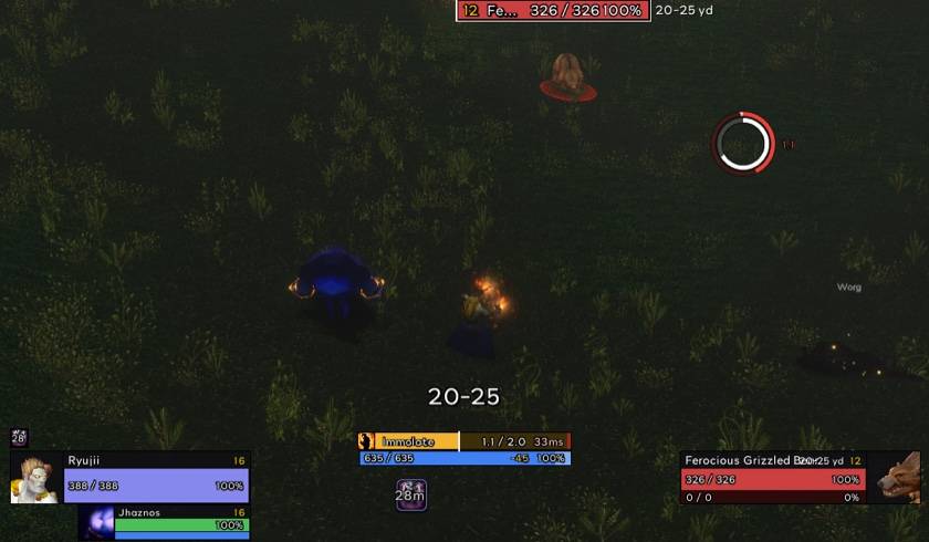 Cursor Ring, Cast Bar and Swing Timers