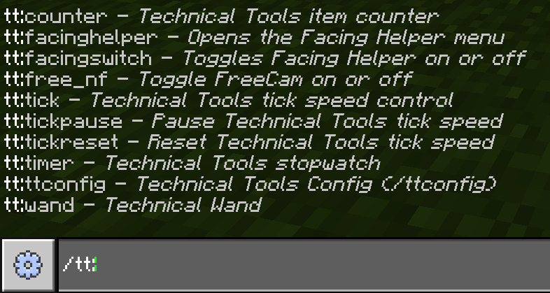 commands