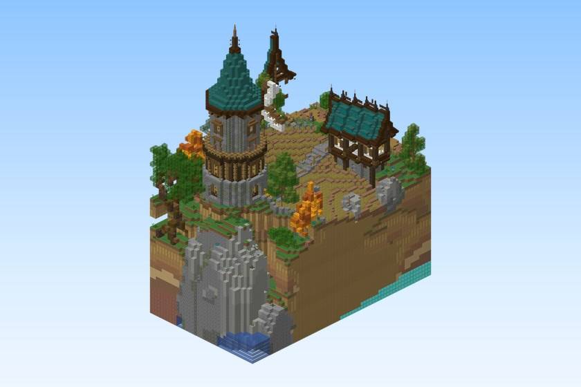 Medieval Twin Towers Estate