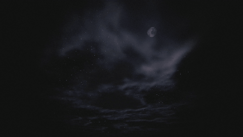 Blood moon at low sanity