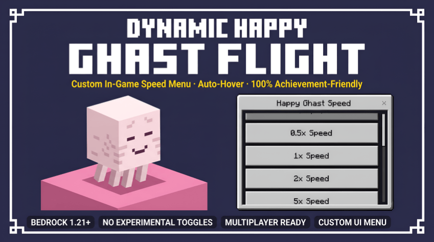 Dynamic Happy Ghast Flight