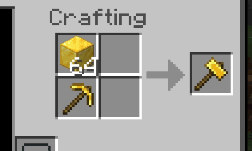 Advanced Hammer — Minecraft Bedrock addon, screenshot 6