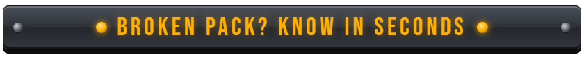 Broken Pack? Know in Seconds
