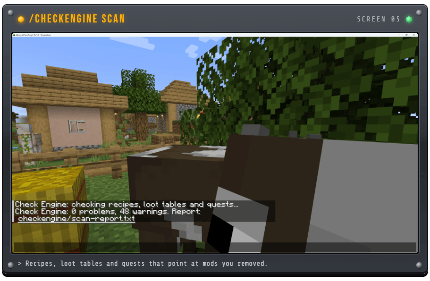 The scan command