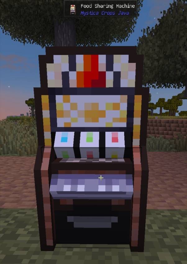 A placed food sharing machine