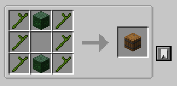 Harvester station recipe
