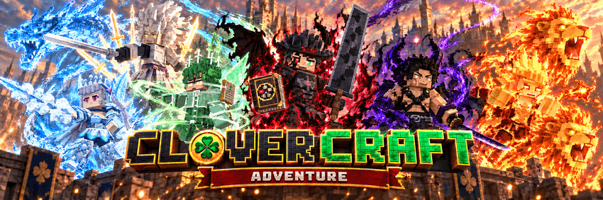 Clover Craft: 16 playable characters