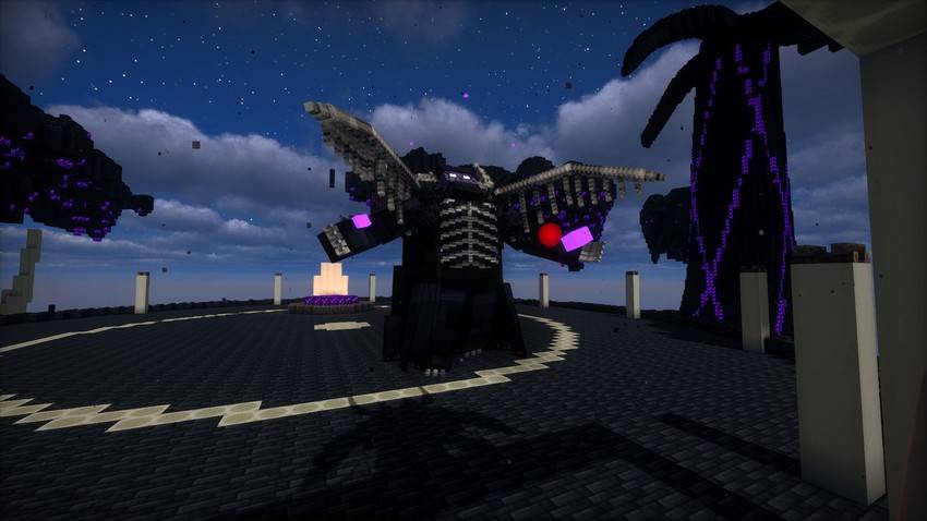 Beelzebub, the winged devil of space, in his domain